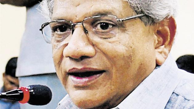 The Rajya Sabha term of CPI (M) general secretary Sitaram Yechury ends in August. (PTI Photo) The Rajya Sabha term of CPI (M) general secretary Sitaram Yechury ends in August. (PTI Photo)
