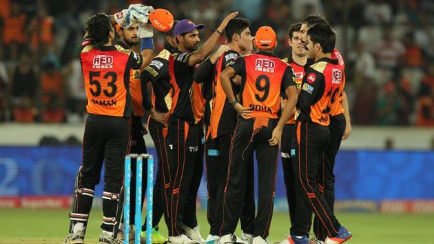 Sunrisers Hyderabad defeated Delhi Daredevils by 15 runs in their 2017 Indian Premier League clash at the Rajiv Gandhi International Cricket Stadium in Hyderabad. Get highlights of Sunrisers Hyderabad vs Delhi Daredevils here. (BCCI)