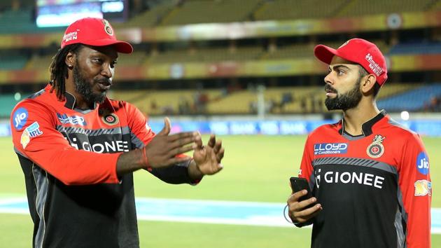 Chris Gayle and Virat Kohli put on a 100-run stand for the 10th time in IPL. (BCCI )