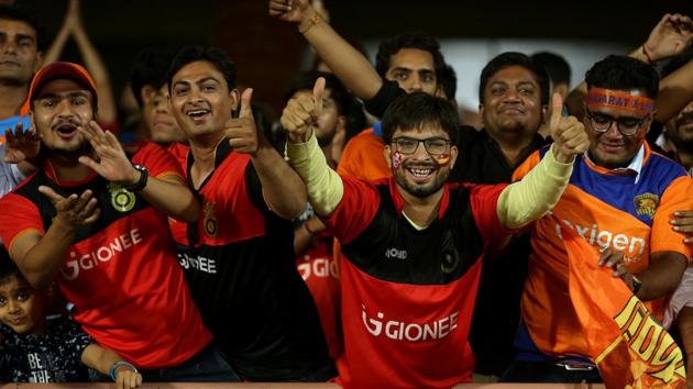 RCB fans would hope their team continues winning run and qualify for the play-offs.  (BCCI ) 