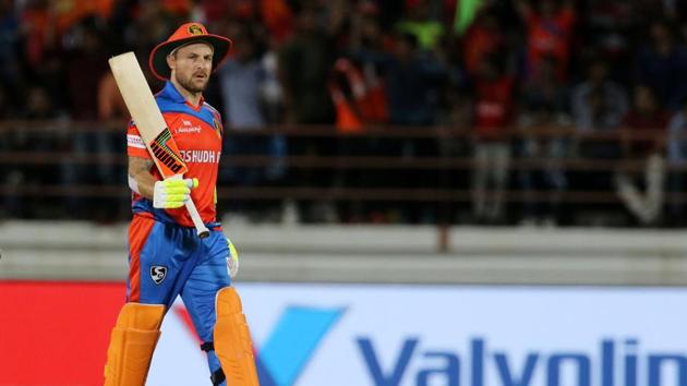 McCullum scored 72 before being dismissed. His departure ended GL’s hopes of winning the game. (BCCI)