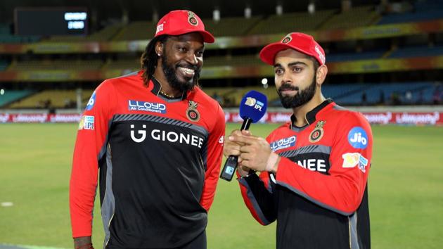 Kohli asked Gayle about his experience of opening with him and much more. The duo also talked about their bonding and showed their signature move.  (BCCI ) 