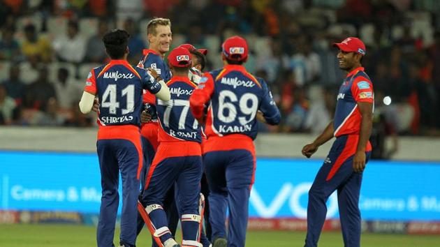 Chris Morris struck early for Daredevils, removing Warner. (BCCI)