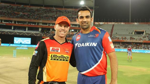 Sunrisers Hyderabad captain David Warner won the toss and opted to bat first. (BCCI) 