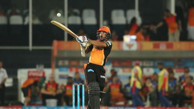 Shikhar Dhawan scored a composed 70, as SRH finished with a total of 191/4. (BCCI) 