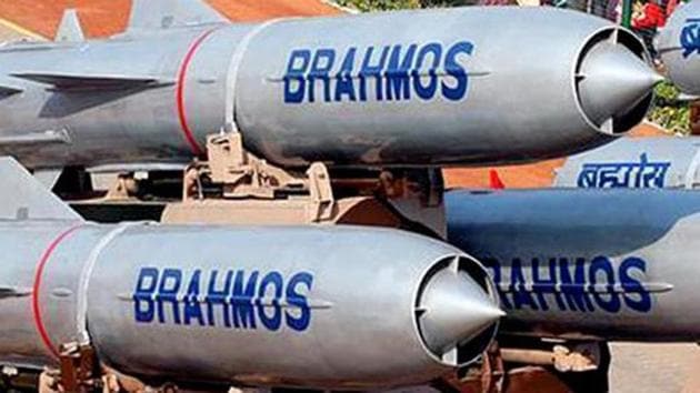 BrahMos missiles on display during the Republic Day parade. Jointly developed by India and Russia, BrahMos is considered the only supersonic cruise missile in the world.