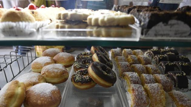 When established, the bakery served just four types of cakes, a far cry from over seventy types sold today. (Anmol Wahi/HT Photo) 