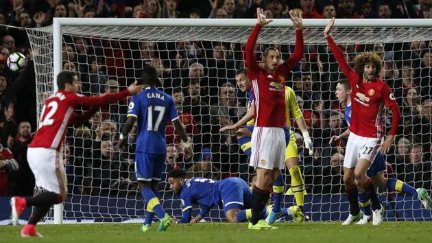 Manchester United will miss the services of Zlatan Ibrahimovic in the UEFA Europa League semi-final against Celta Vigo. (REUTERS) Manchester United will miss the services of Zlatan Ibrahimovic in the UEFA Europa League semi-final against Celta Vigo. (REUTERS)