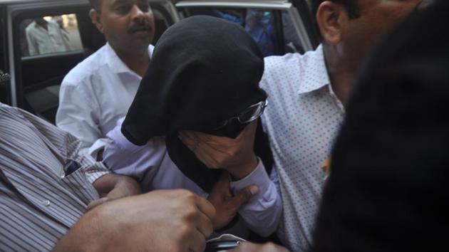 Sunil Kulkarni is presented before a court in Mumbai after he was arrested for trafficking and other charges. (Bhushan Koyande/ HT Photo) Sunil Kulkarni is presented before a court in Mumbai after he was arrested for trafficking and other charges. (Bhushan Koyande/ HT Photo)