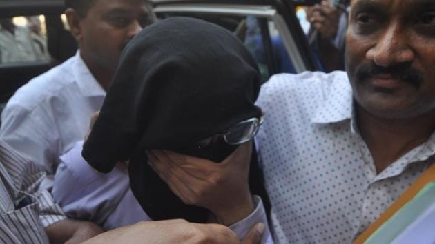 Sunil Kulkarni was produced in court in Mumbai on Thursday. (Bhushan Koyande/HT) Sunil Kulkarni was produced in court in Mumbai on Thursday. (Bhushan Koyande/HT)