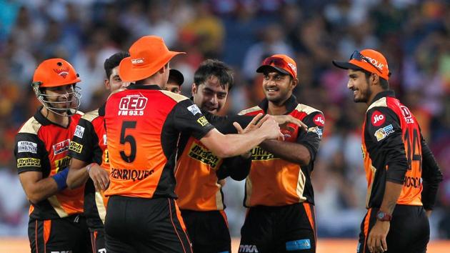 Rashid Khan then affected a brilliant run-out in the 14th over (of Tripathi) and with Steve Smith also gone, RPS seemed to be in a spot of bother.  (BCCI ) 