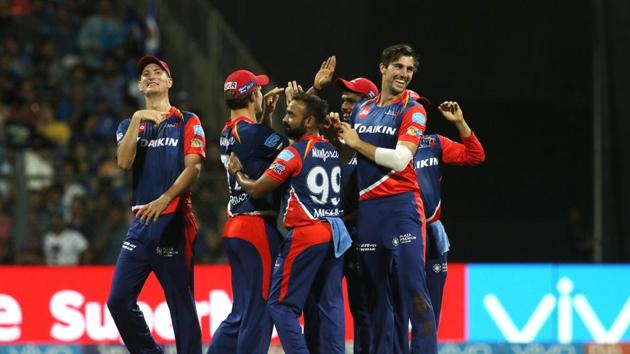 Pat Cummins also chipped in with a couple of wickets as Delhi Daredevils were on top. (BCCI)