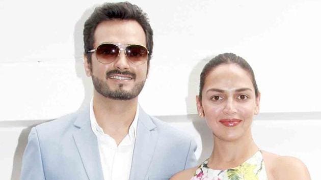 Actor Esha Deol and businessman Bharat Takhtani fell in love while she was shooting for Hema Malini’s directorial Tell Me O Kkhuda (2011).(Yogen Shah)