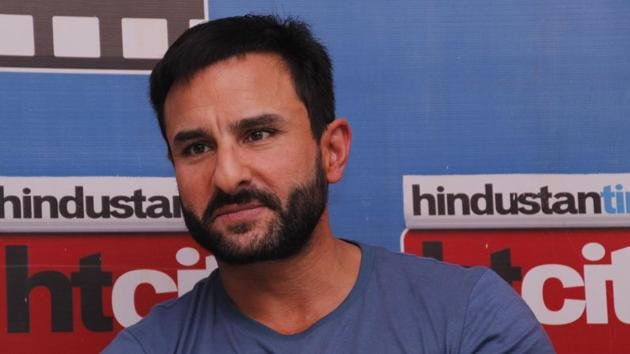 Actor Saif Ali Khan doesn’t want to react after he was trolled for calling Sonu Nigams azaan tweets aggressive.(Photo: Shivam Saxena/HT Photo)