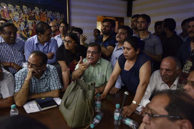 The authority also released a new schedule for builder-buyer meetings, which are aimed at looking for solutions to issues dogging stuck housing projects. (Virendra Singh Gosain/HT FILE PHOTO) The authority also released a new schedule for builder-buyer meetings, which are aimed at looking for solutions to issues dogging stuck housing projects. (Virendra Singh Gosain/HT FILE PHOTO)