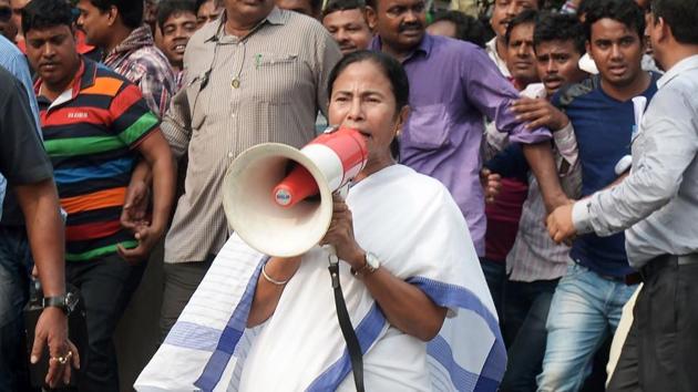 The Narada investigation by the CBI may give Mamata Banerjee more reasons to be worried, a year after the scam was first exposed(AFP) The Narada investigation by the CBI may give Mamata Banerjee more reasons to be worried, a year after the scam was first exposed(AFP)