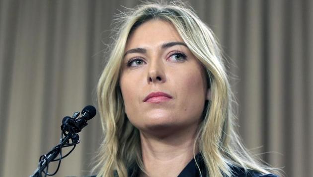 Maria Sharapova will be playing her first match after serving her 15-month doping ban. (AP) Maria Sharapova will be playing her first match after serving her 15-month doping ban. (AP)