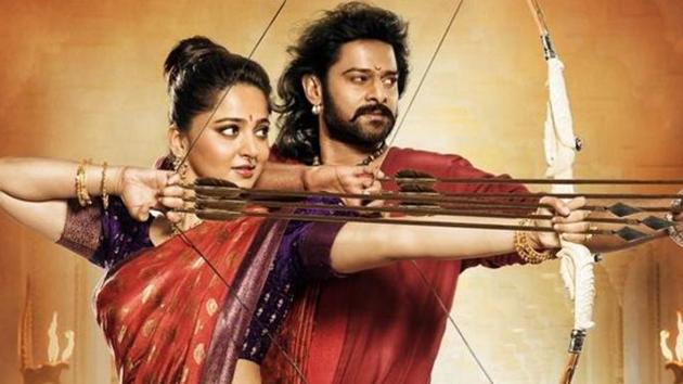 Actors Prabhas and Anushka Shetty in a still from Baahubali 2 - The Conclusion.