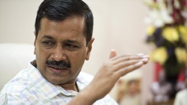 Delhi CM and AAP supremo Arvind Kejriwal(HT File Photo)