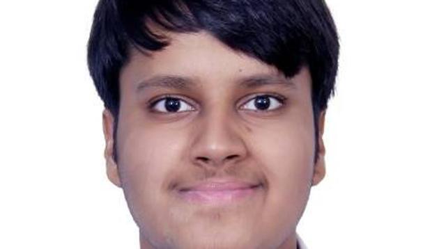 Mainak Aggarwal (17), who sat for the JEE Main 2017 exam on April 2.(Handout image)