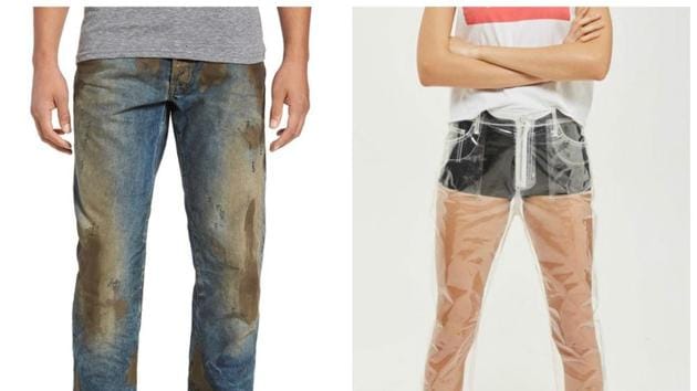 Plastic cheap jeans nordstrom