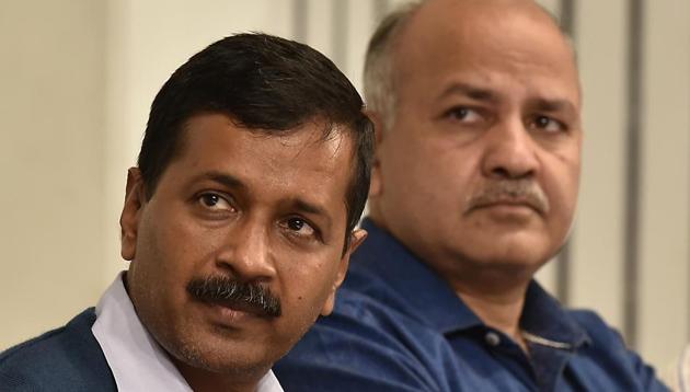 Delhi CM Arvind Kejriwal’s AAP has blamed EVMs for the party’s poor show in the MCD elections. (Raj K Raj/HT File Photo) Delhi CM Arvind Kejriwal’s AAP has blamed EVMs for the party’s poor show in the MCD elections. (Raj K Raj/HT File Photo)