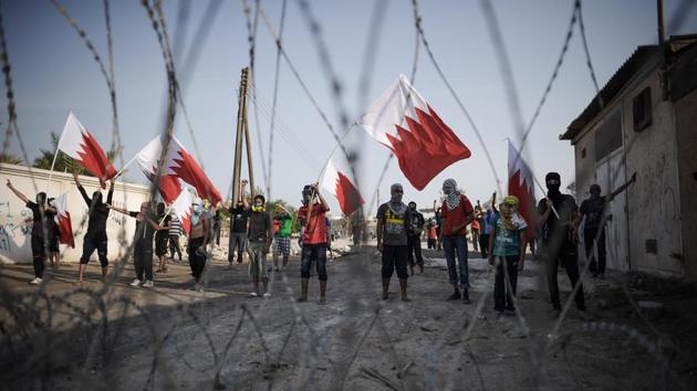 The Sunni-ruled kingdom of Bahrain has been the scene of frequent protests and clashes with police since security forces quelled Shiite-led nationwide protests in 2011 that called for political reforms. (AFP File Photo) The Sunni-ruled kingdom of Bahrain has been the scene of frequent protests and clashes with police since security forces quelled Shiite-led nationwide protests in 2011 that called for political reforms. (AFP File Photo)
