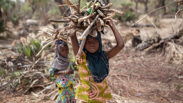 The global outrage and social media campaign that followed the abduction of 219 schoolgirls from Chibok, there were no protests for the children of Damasak. (Florian Plaucheur / AFP)