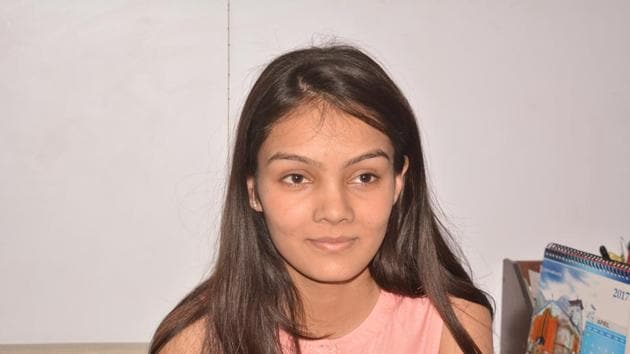Shristi Dabola, who along with Nitin More, has topped the score in the state capital Dehradun with 266 marks out of 360.