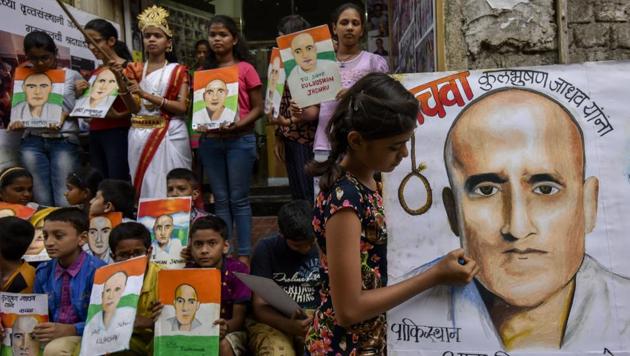 India has filed several appeals with Pakistan seeking consular access to Kulbhushan Jadhav who has been sentenced to death on charges of espionage, and is lodged in Lahore jail.(Kunal Patil/HT Photo)