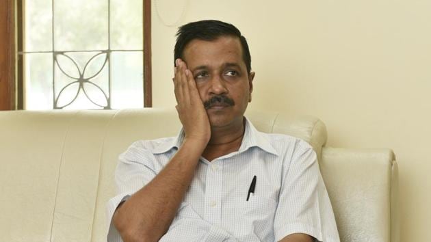 The Aam Aadmi Party managed to win only 48 seats with the BJP winning 181 seats with clear majority in all three municipal corporations.(Mohd Zakir/HT Photo) The Aam Aadmi Party managed to win only 48 seats with the BJP winning 181 seats with clear majority in all three municipal corporations.(Mohd Zakir/HT Photo)