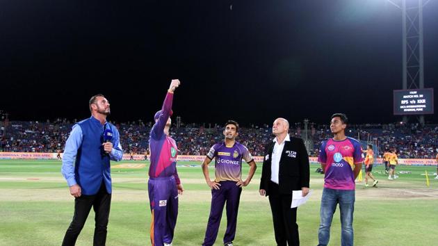 Kolkata Knight Riders won the toss and chose to bowl against Rising Pune Supergiant at the MCA stadium. (BCCI)