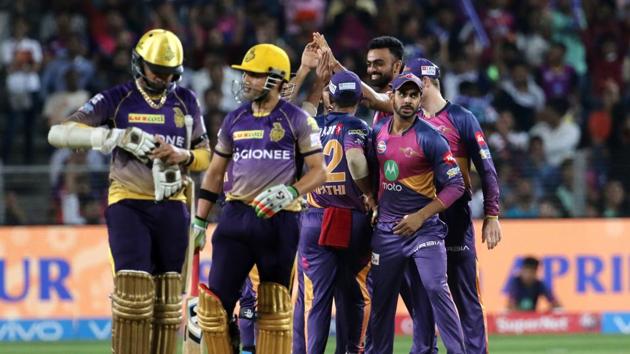 However, Narine was run-out but Gambhir was joined by Uthappa and they steadied the ship for KKR. (BCCI)