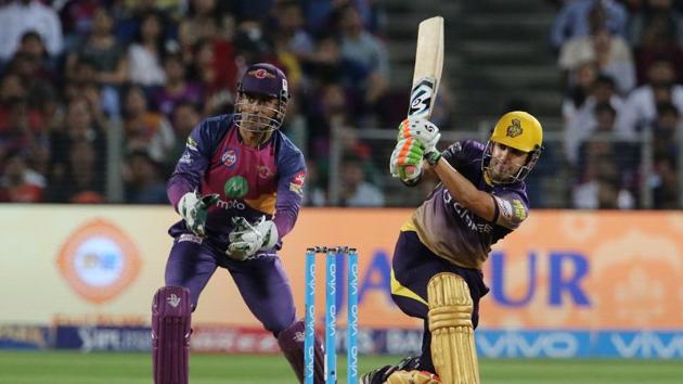 Gautam Gambhir got going in aggressive style to boost KKR. (BCCI)