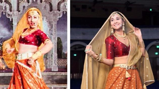 As the 85-year-old Regal Cinema shuts down for restoration, HT City recreates some of Bollywood’s iconic looks inside the theatre . (Photo & styling: Shara Ashraf/ht; model: Maggie Mathur; outfit: Rashita Sehra ) As the 85-year-old Regal Cinema shuts down for restoration, HT City recreates some of Bollywood’s iconic looks inside the theatre . (Photo & styling: Shara Ashraf/ht; model: Maggie Mathur; outfit: Rashita Sehra )