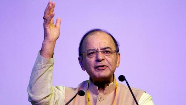 Addressing the annual meeting of CII, finance minister Arun Jaitley, who holds additional charge of the defence ministry, said the focus would be on technological tie-ups to help India become a “manufacturing economy”.(Reuters)