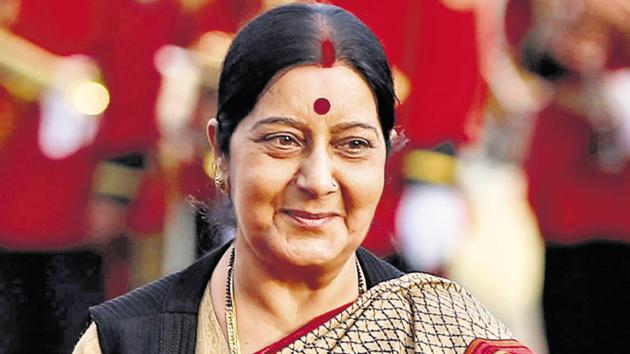 External affairs minister Sushma Swaraj told GoM meeting that men should be encouraged to study home science.(Reuters File Photo) External affairs minister Sushma Swaraj told GoM meeting that men should be encouraged to study home science.(Reuters File Photo)