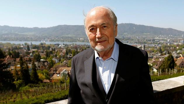 Former FIFA President Sepp Blatter was questioned over the controversial awarding of the World Cups to Russia in 2018 and Qatar 2022. (REUTERS)
