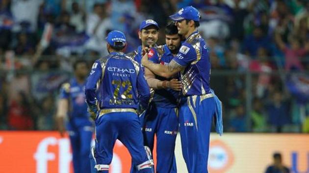 Indian Premier League (IPL) outfit Mumbai Indians is led by Rohit Sharma and their home ground is Wankhede Stadium in Mumbai.(BCCI)