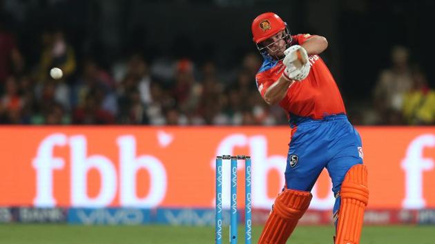 Aaron Finch’s 34-ball 72 and Andrew Tye’s three-fer helped Gujarat Lions seal a comfortable 7-wicket win over Royal Challengers Bangalore in an IPL 2017 clash at the M Chinnaswamy Stadium. (BCCI )