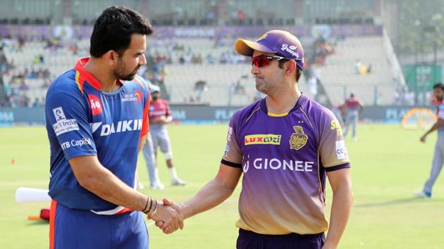 Kolkata Knight Riders captain Gautam Gambhir had won the toss and opted to field. (BCCI) 