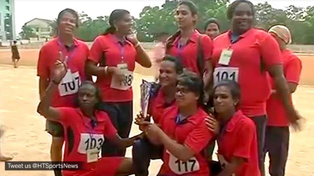 Kerala hosted India’s first ever athletic meet for transgenders in Thiruvananthapuram on Friday.(Twitter)