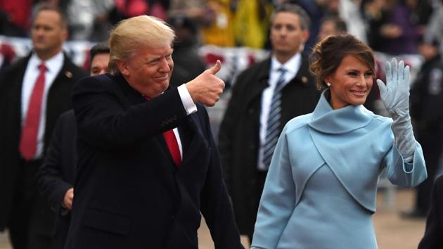 In his weekly address, Trump said that during this short span of time, his administration has been successful in bringing back jobs. (JIM WATSON / AFP)