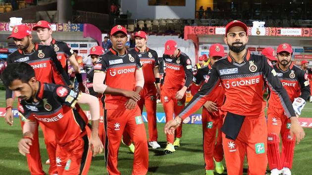 Royal Challengers Bangalore, led by Virat Kohli, have struggled to get going in the 2017 Indian Premier League season.(BCCI)