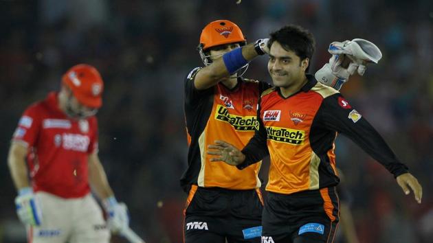 Rashid Khan then broke the 73-run stand by getting the better of Morgan, who hit 26 off 21. The leggie finished with the figures of 1/16. (BCCI ) 