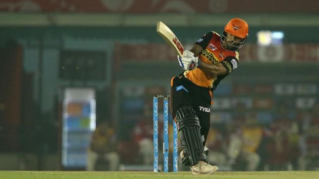Shikhar Dhawan gave SRH a strong start as he piled up boundaries at will. (BCCI )