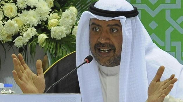 Sheikh Ahmad al-Fahad al-Sabah of Kuwait said on Sunday in a statement that he will withdraw from a May 8 election in Bahrain for the Fifa seat representing Asia, which he currently holds. (AP) Sheikh Ahmad al-Fahad al-Sabah of Kuwait said on Sunday in a statement that he will withdraw from a May 8 election in Bahrain for the Fifa seat representing Asia, which he currently holds. (AP)