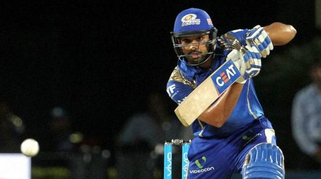 Rohit Sharma, who averages just 16.71 in IPL 2017 so far, will look to strike form when Mumbai Indians take on Royal Challengers Bangalore on Monday.(PTI)