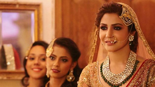 Anushka said she really enjoyed getting the bridal look for a sequence in Ae Dil Hai Mushkil. She looks stunning in the bridal get up. (Instagram) Anushka said she really enjoyed getting the bridal look for a sequence in Ae Dil Hai Mushkil. She looks stunning in the bridal get up. (Instagram)
