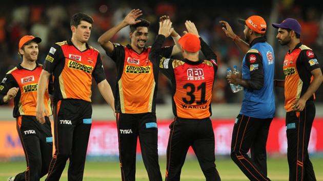 Mohammad Siraj picked up a couple of wickets as SRH closed in on victory. (BCCI)